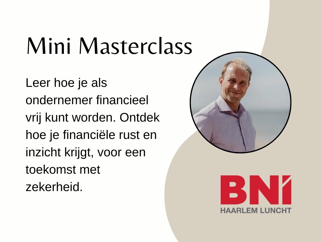 Mini Masterclass: 10 jaar eerder financieel vrij