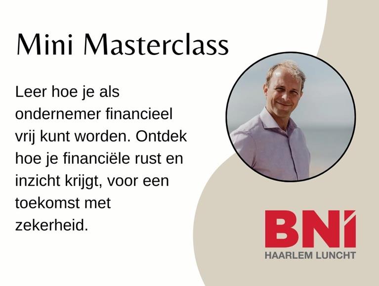 Mini Masterclass: 10 jaar eerder financieel vrij