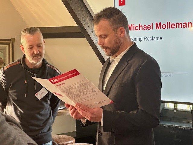 Nieuw lid Michael Molleman